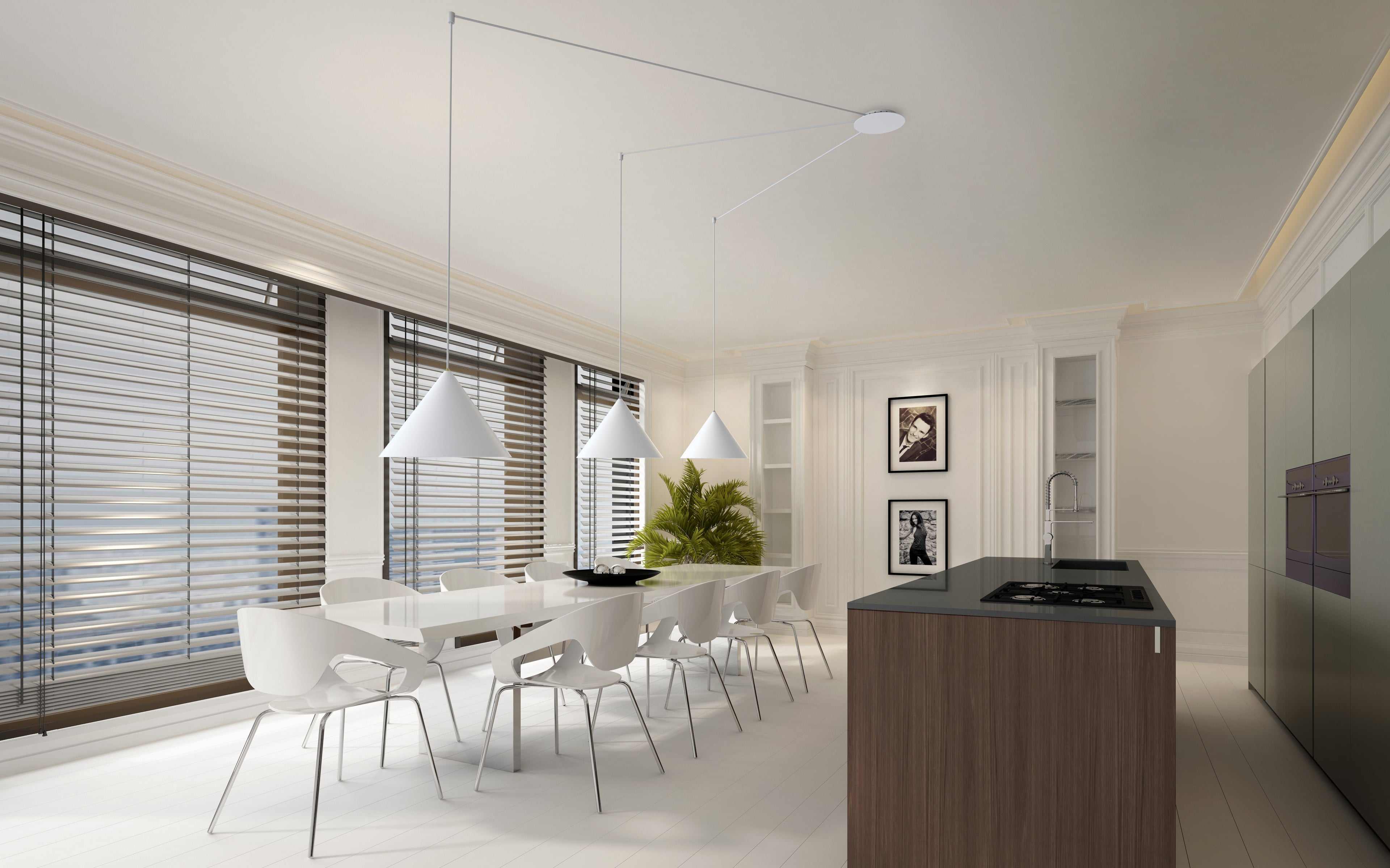 Nowodvorski Puszka CAMELEON CANOPY A MINI 25W only LED 50/60Hz - Stal lakierowana - Biały