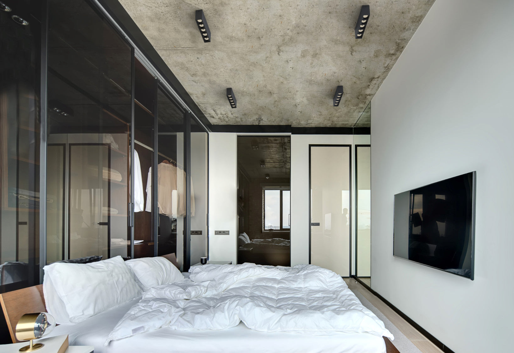 Nowodvorski Lampa downlights natynkowa MIDI LED 20W 50/60Hz - Aluminium lakierowane - Czarny I