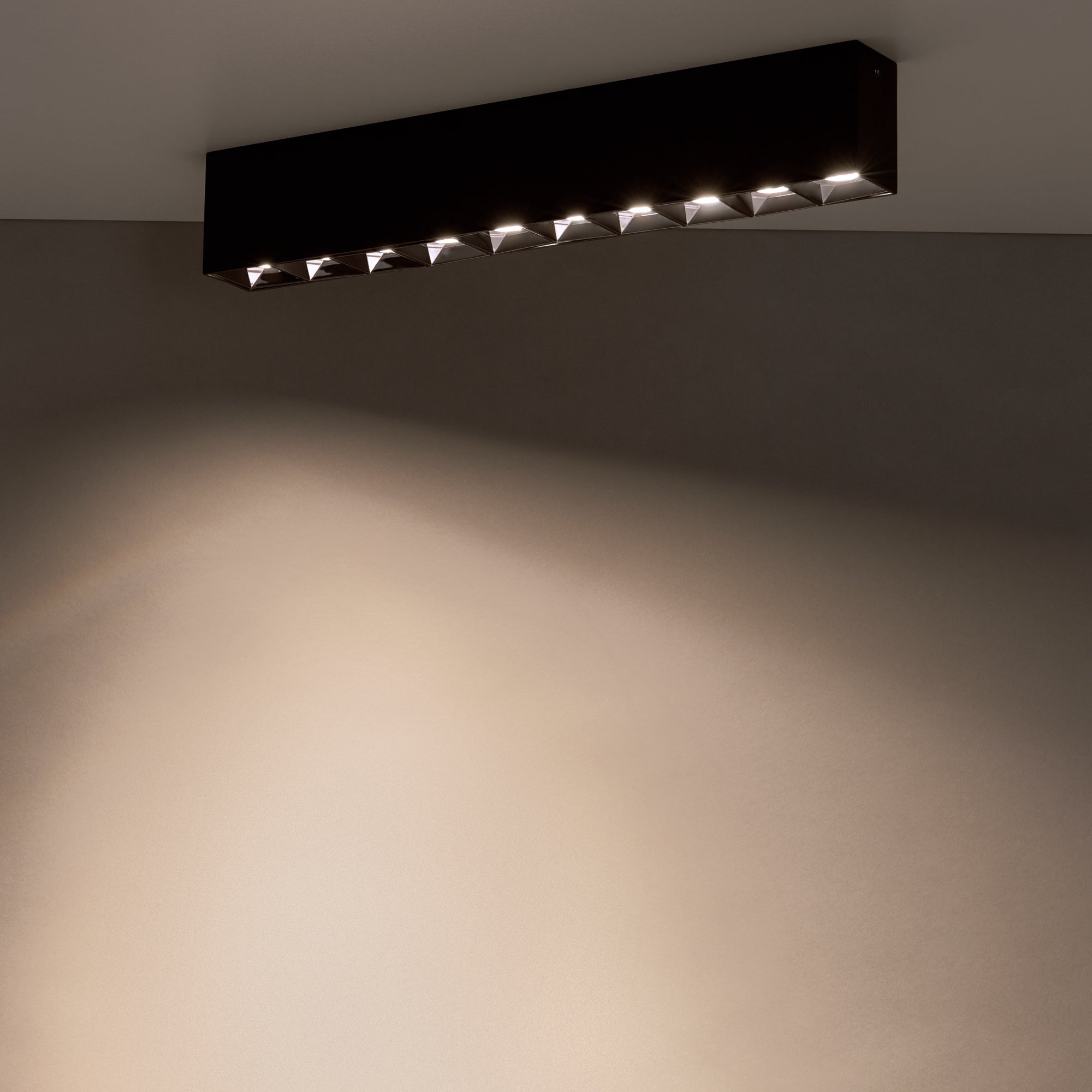 Nowodvorski Lampa downlights natynkowa MIDI LED 40W 50/60Hz - Aluminium lakierowane - Czarny I