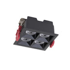 Nowodvorski Lampa downlights podtynkowa MIDI LED RECESSED 16W 50/60Hz - Aluminium lakierowane - Czarny