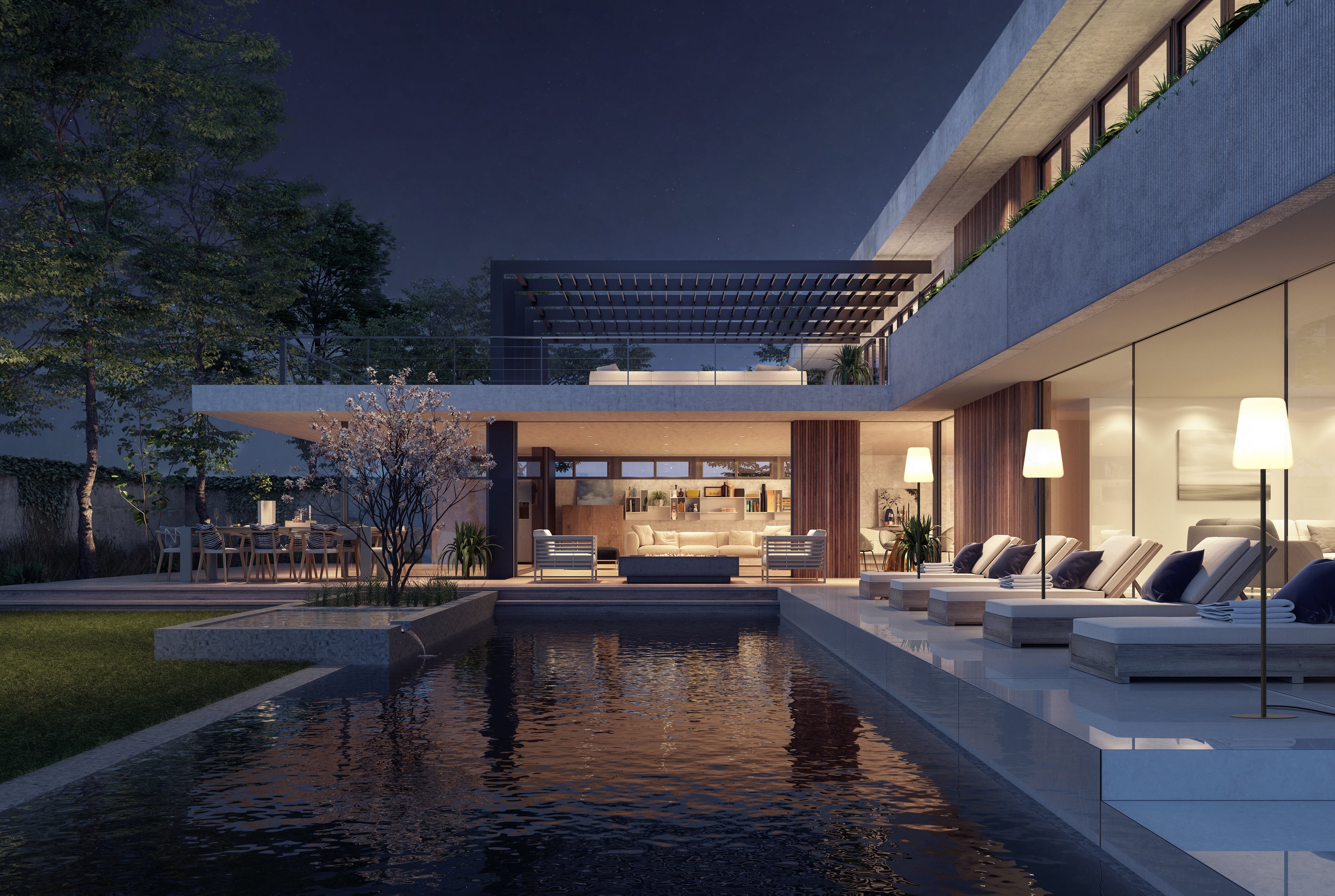 Nowodvorski Lampa stojąca PATIO 25W only LED 50/60Hz IP44 - Stal lakierowana - Grafitowy