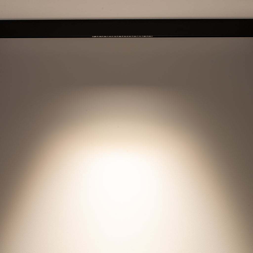 Nowodvorski System szynowy LVM FOCUS LED 9W 1-obwodowy niskonapięciowy 48V LVM Lampa LED 9W - Aluminium lakierowane - Czarny