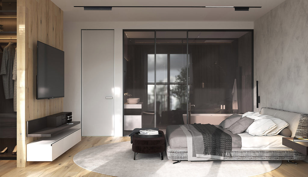 Nowodvorski System szynowy LVM FOCUS OUT LED 9W 1-obwodowy niskonapięciowy 48V LVM Lampa LED 9W - Aluminium lakierowane - Czarny I