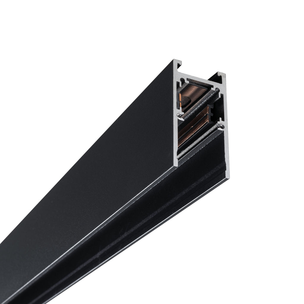 Nowodvorski System szynowy LVM TRACK 2M 1-obwodowy niskonapięciowy 48V LVM Szyna - Aluminium - Czarny