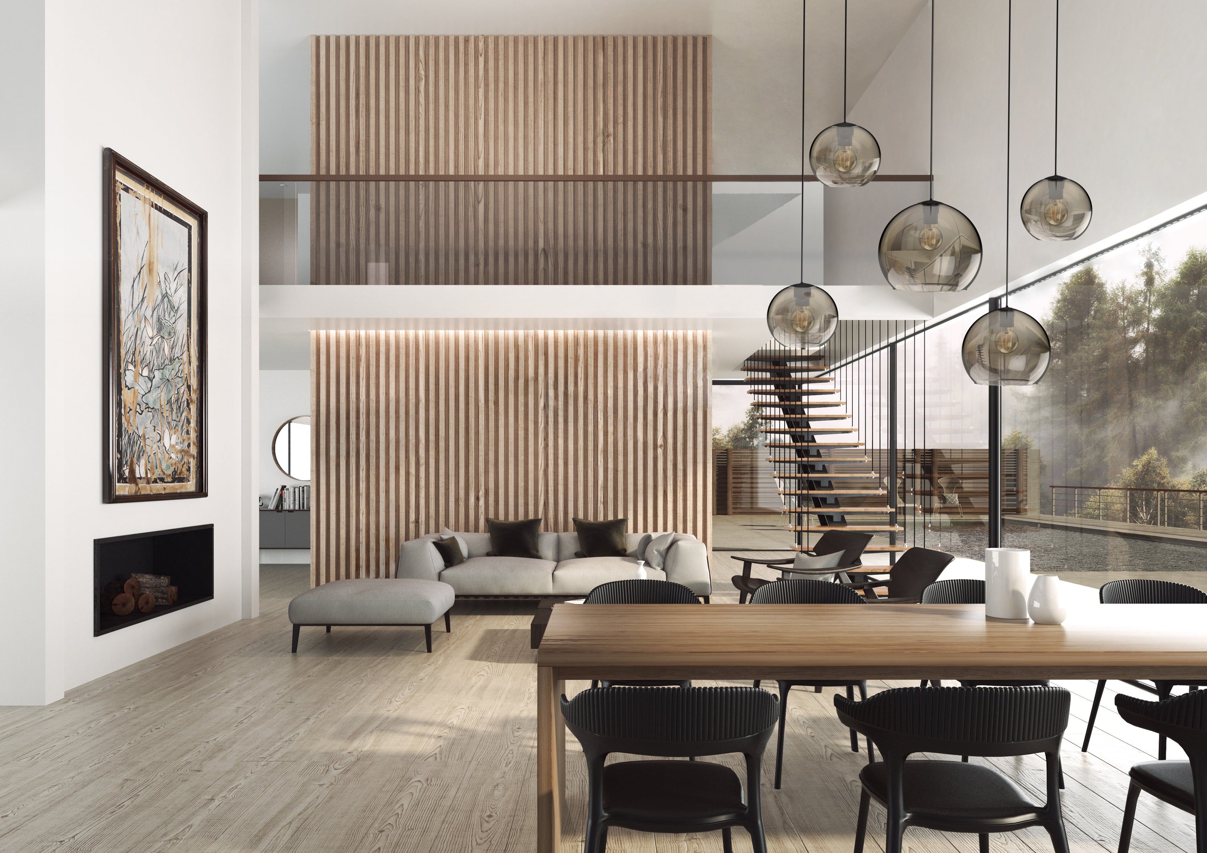 Nowodvorski Klosz / Oprawa CAMELEON MONACO - Szkło - Dymiony II