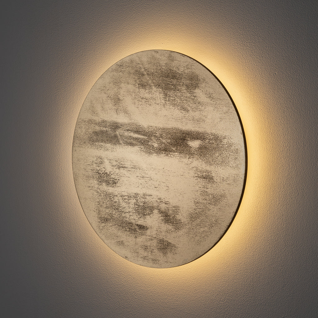 Nowodvorski Kinkiet RING WOOD LED L 13W 50/60Hz - Sklejka - Złoty