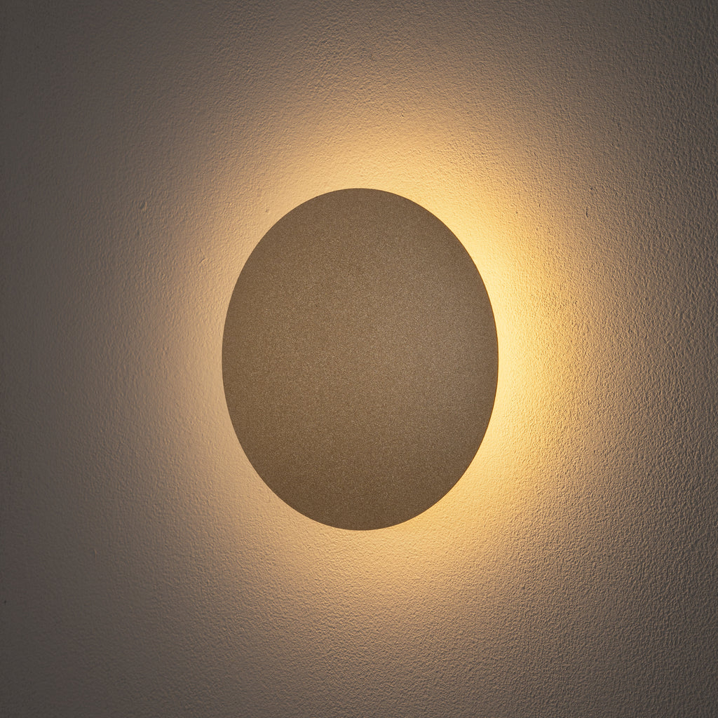 Nowodvorski Kinkiet RING LED S 7W 50/60Hz - Stal lakierowana - Satynowy złoty