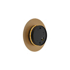 Nowodvorski Kinkiet RING LED S 7W 50/60Hz - Stal lakierowana - Satynowy złoty