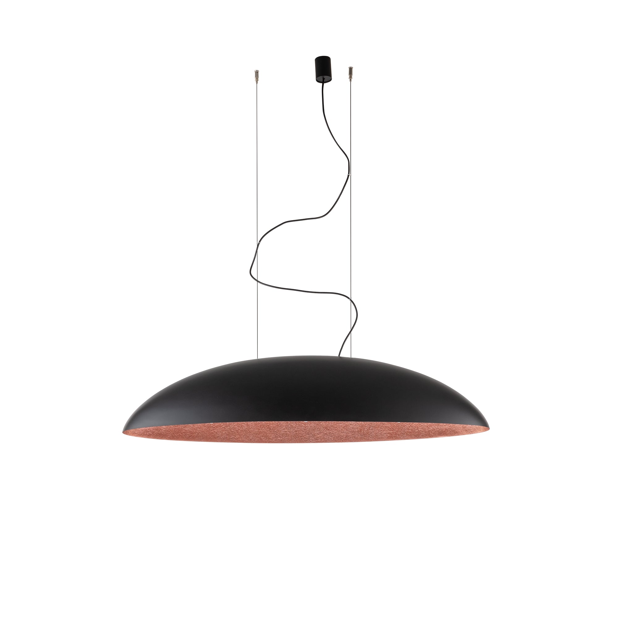 Nowodvorski Lampa wisząca CANOE 25W only LED 50/60Hz - Kompozyt - Czarny