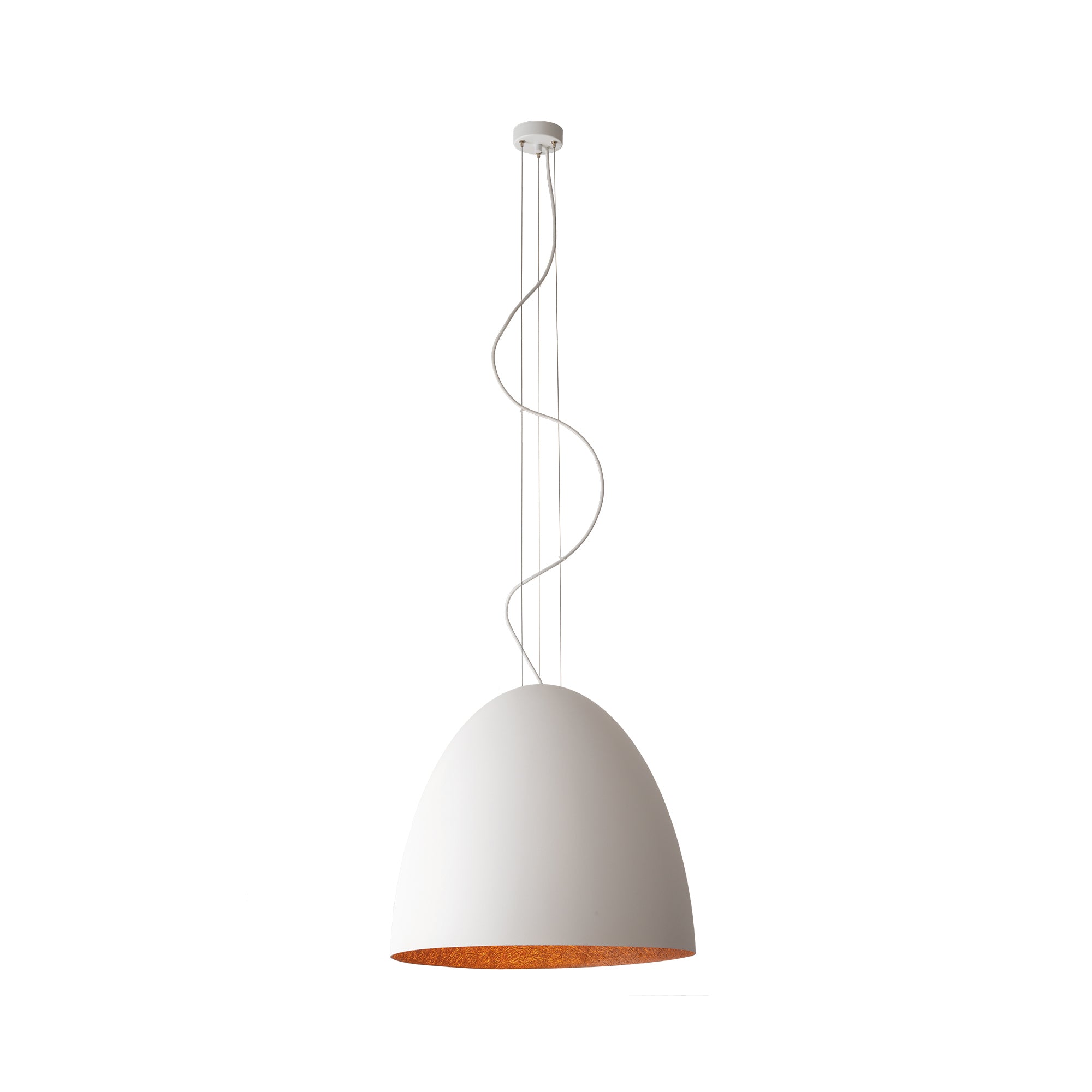 Nowodvorski Lampa wisząca EGG L 25W only LED 50/60Hz - Kompozyt - Biały