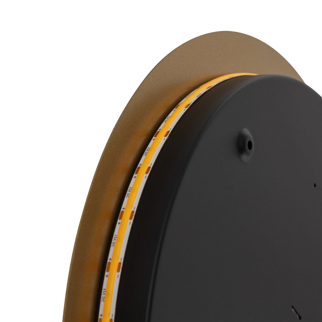 Nowodvorski Kinkiet RING LED M 10W 50/60Hz - Stal lakierowana - Satynowy złoty