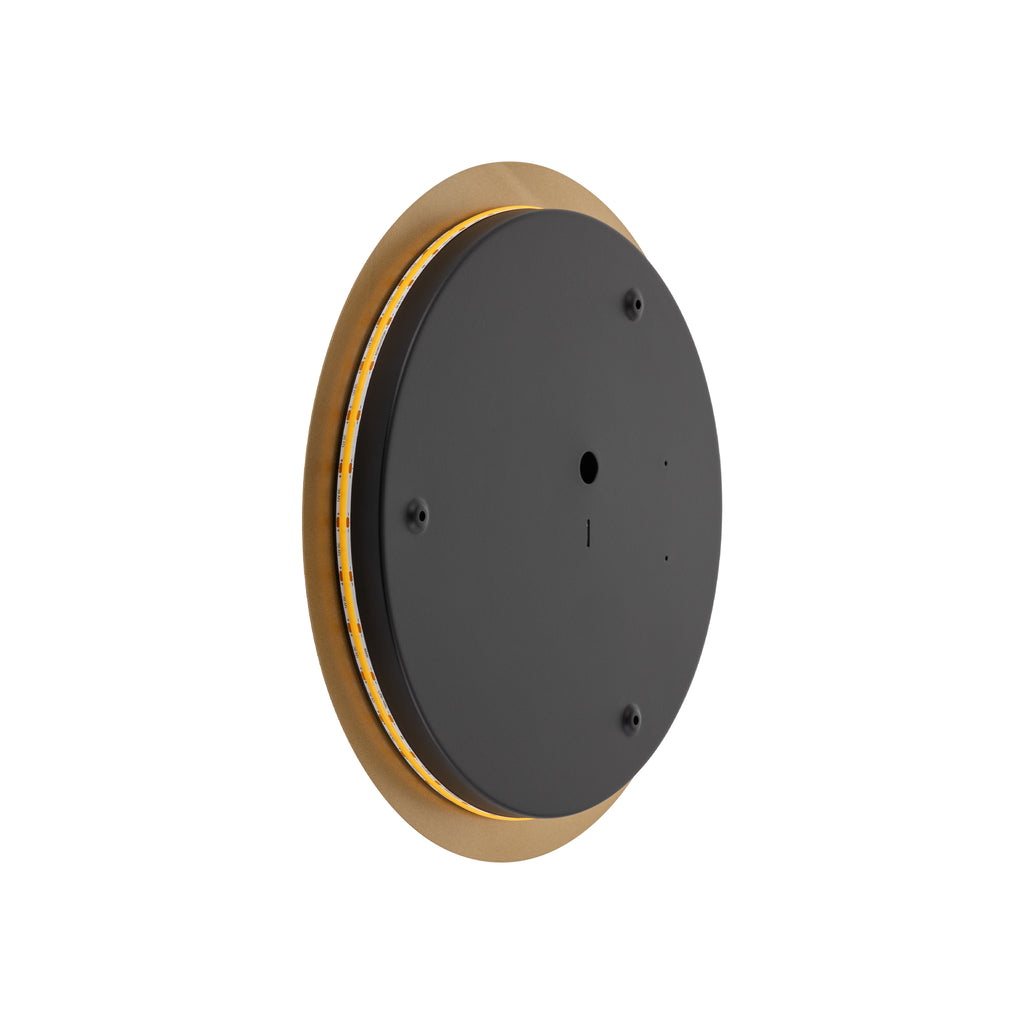 Nowodvorski Kinkiet RING LED L 13W 50/60Hz - Stal lakierowana - Satynowy złoty