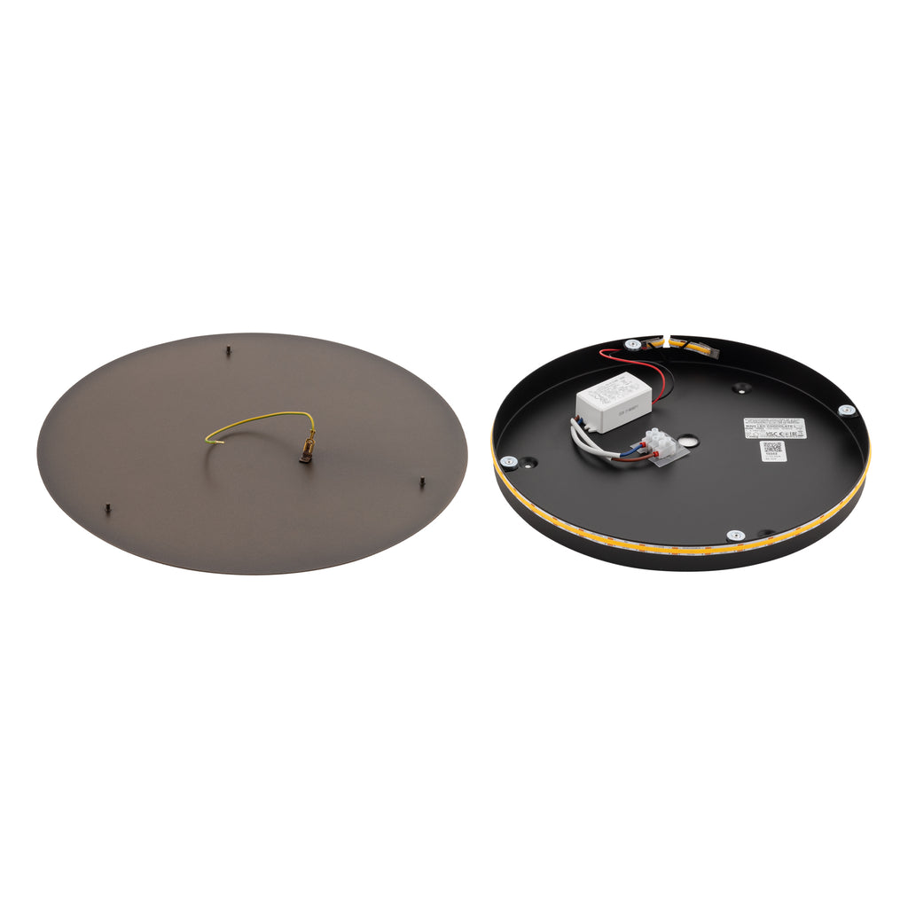 Nowodvorski Kinkiet RING LED L 13W 50/60Hz - Stal lakierowana - Satynowy czekoladowy