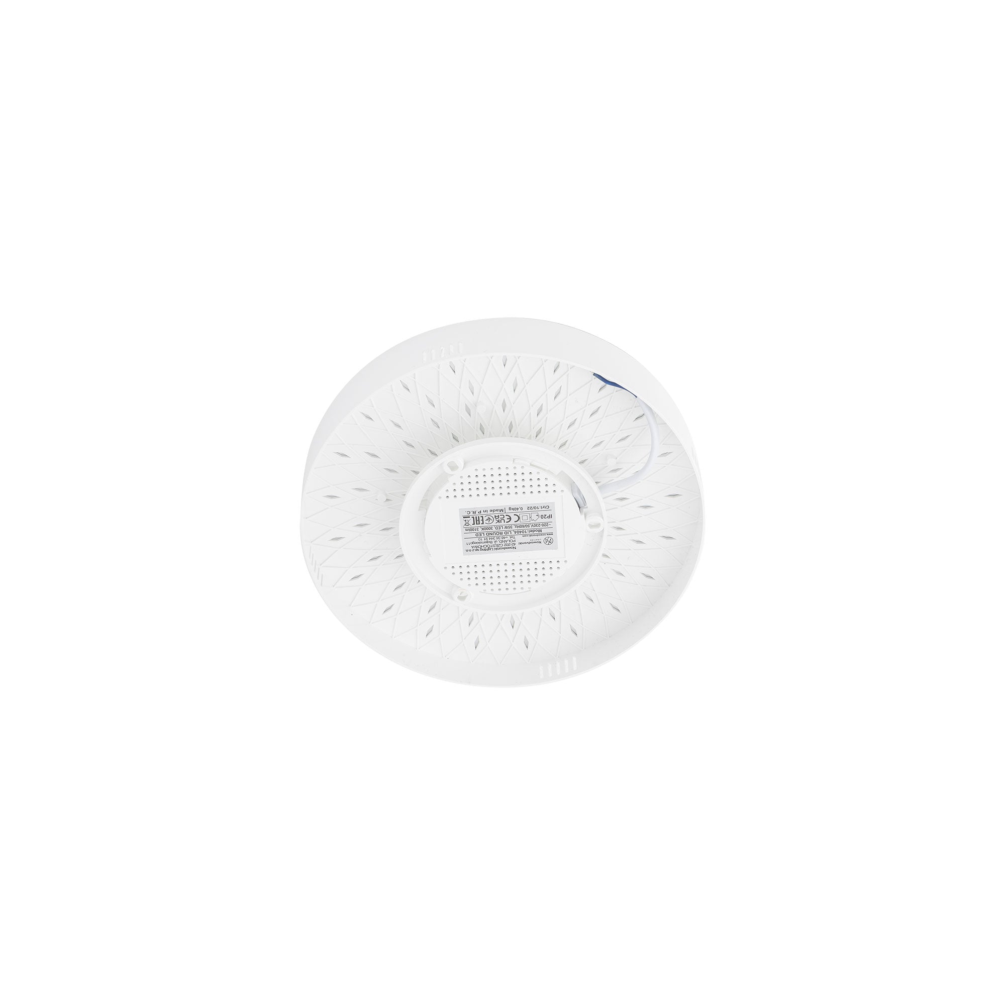 Nowodvorski Plafon LID ROUND LED 35W 50/60Hz - Tworzywo sztuczne - Biały I