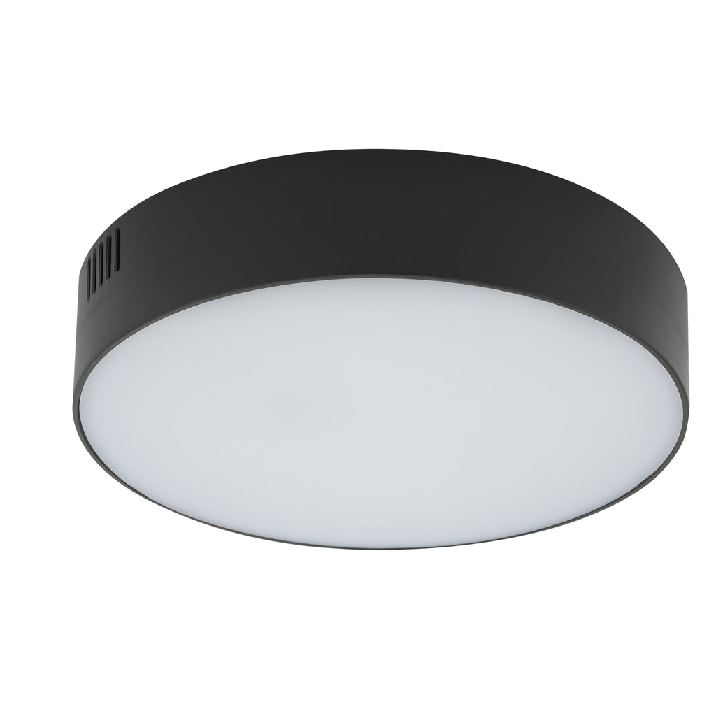 Nowodvorski Plafon LID ROUND LED 25W 50/60Hz - Tworzywo sztuczne - Czarny