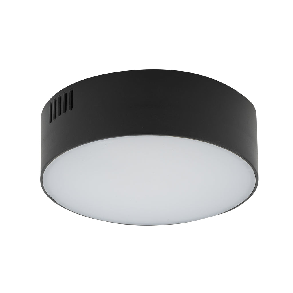 Nowodvorski Plafon LID ROUND LED 15W 15W 50/60Hz - Tworzywo sztuczne - Czarny