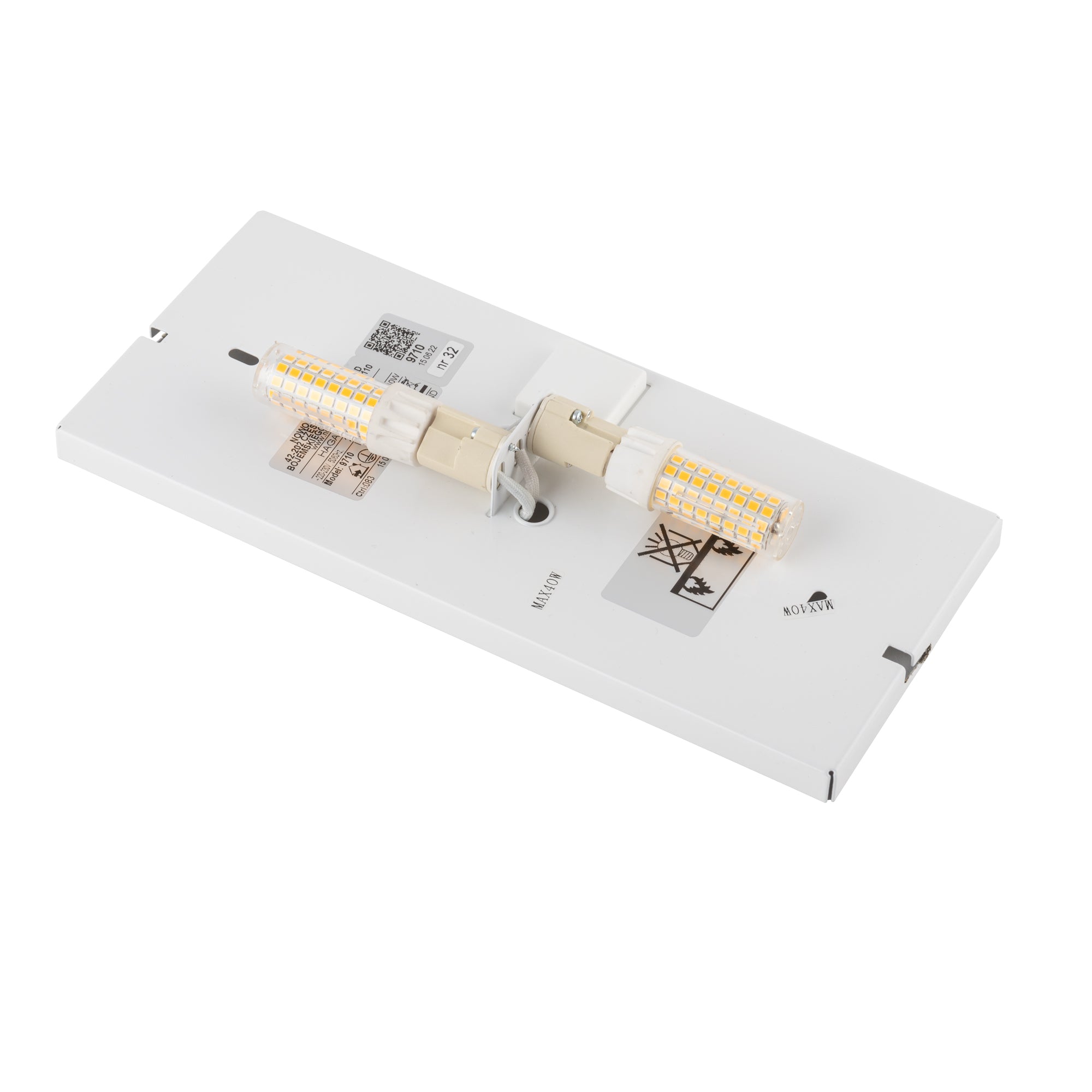 Nowodvorski Kinkiet HAGA 10W only LED 50/60Hz - Aluminium - Złoty