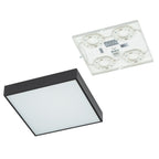 Nowodvorski Plafon QUAD 15W only LED 50/60Hz - Stal lakierowana - Czarny