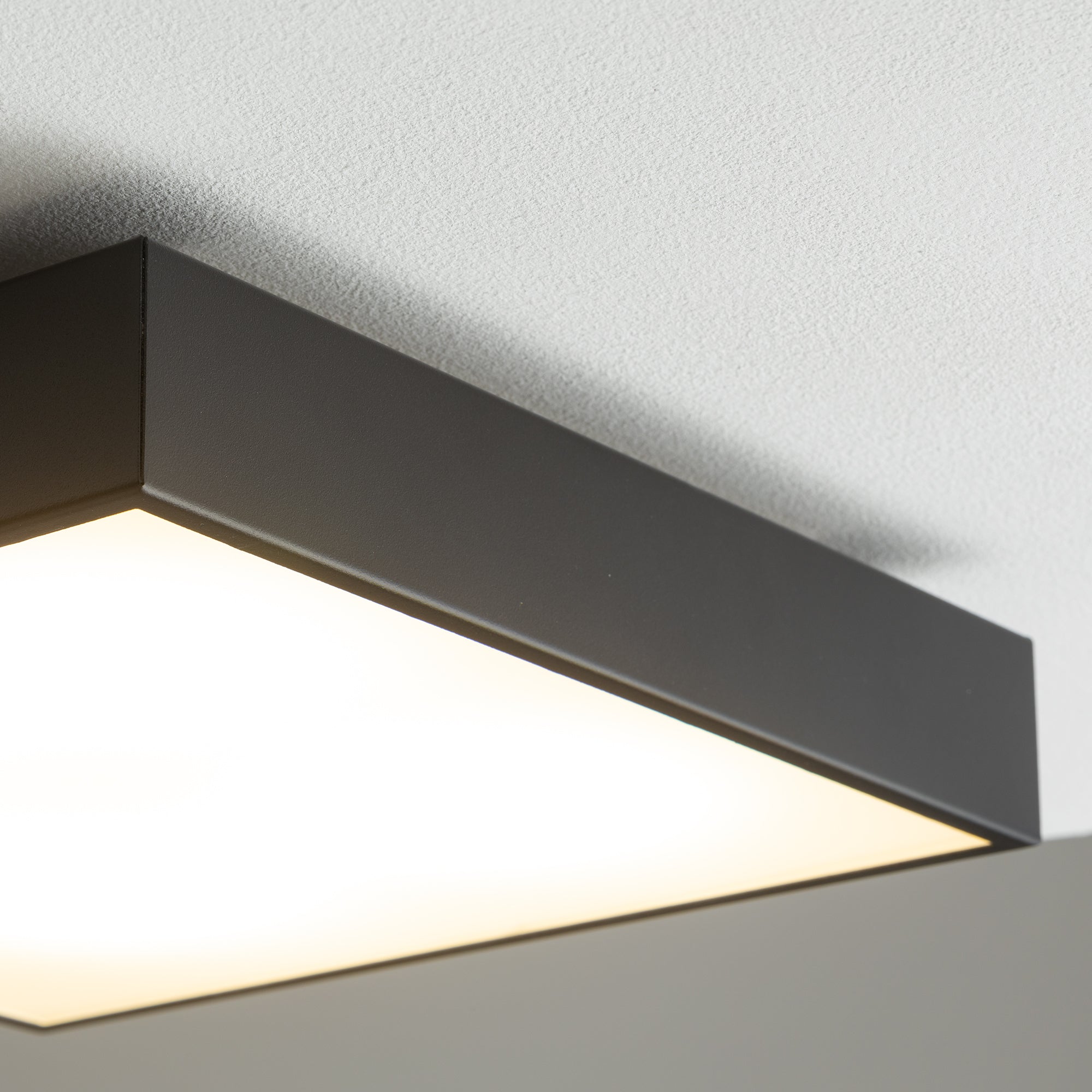 Nowodvorski Plafon QUAD SENSOR 15W only LED 50/60Hz - Stal lakierowana - Czarny