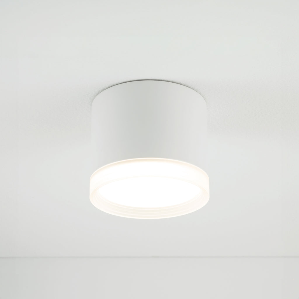 Nowodvorski Lampa downlights natynkowa SILBA 12W only LED 50/60Hz - Aluminium lakierowane - Biały