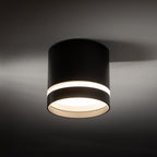 Nowodvorski Lampa downlights natynkowa CRES 12W only LED 50/60Hz - Aluminium lakierowane - Czarny