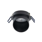 Nowodvorski Lampa downlights podtynkowa SOLTA 10W only LED 50/60Hz - Aluminium lakierowane - Czarny