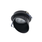 Nowodvorski Lampa downlights podtynkowa SOLTA 10W only LED 50/60Hz - Aluminium lakierowane - Czarny