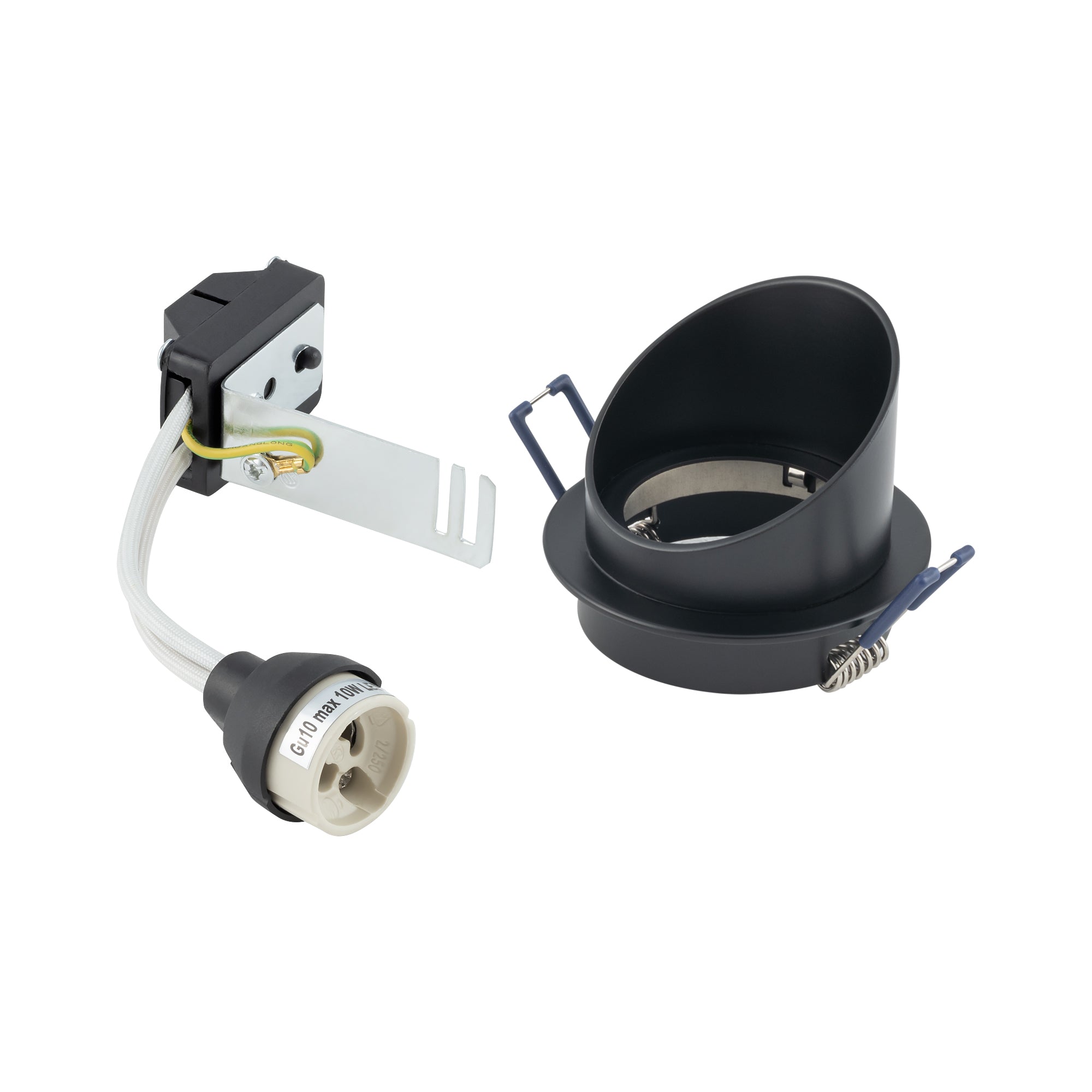 Nowodvorski Lampa downlights podtynkowa SOLTA 10W only LED 50/60Hz - Aluminium lakierowane - Czarny