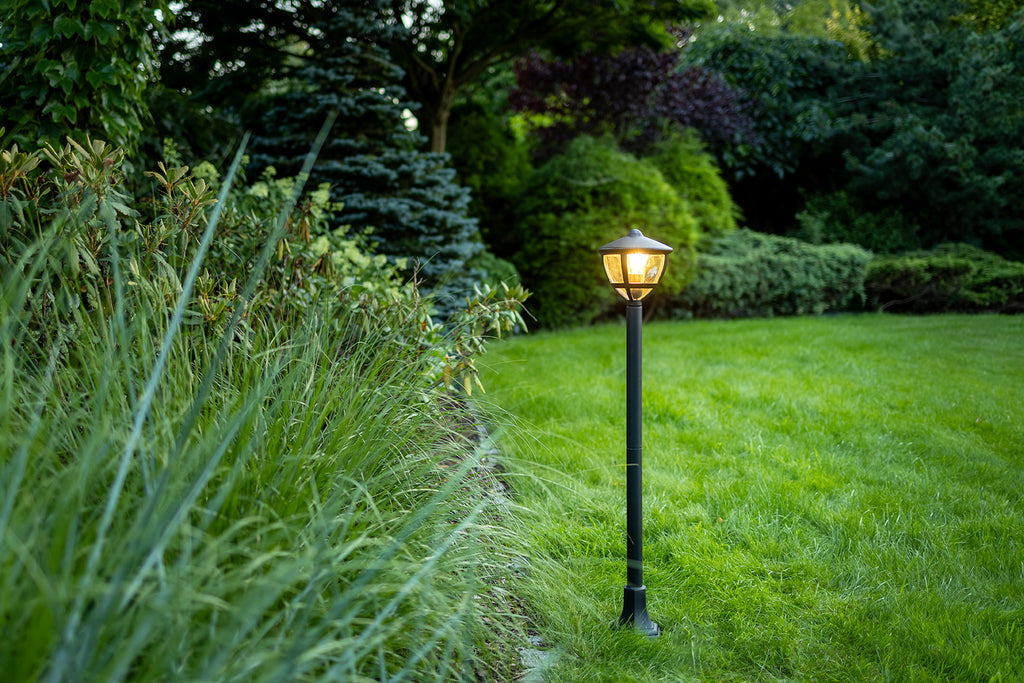 Nowodvorski Lampa stojąca AMELIA 10W only LED 50/60Hz IP44 - Aluminium lakierowane - Czarny I