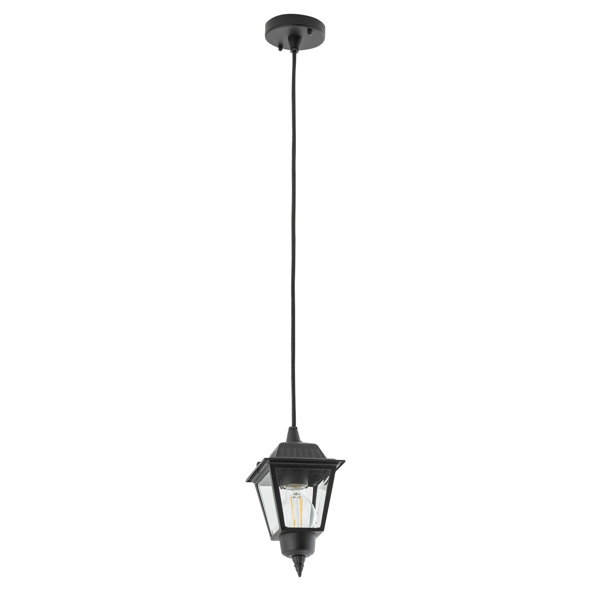 Nowodvorski Lampa wisząca ANA 10W only LED 50/60Hz IP44 - Aluminium lakierowane - Czarny