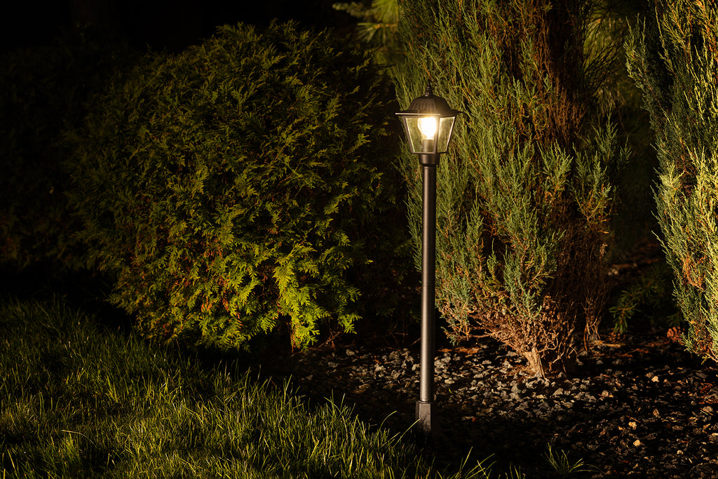 Nowodvorski Lampa stojąca ANA 10W only LED 50/60Hz IP44 - Aluminium lakierowane - Czarny I