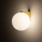 Nowodvorski Kinkiet ALOE 10W only LED 50/60Hz - Stal mosiądzowana - Miedziany