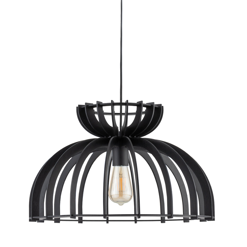 Nowodvorski Lampa wisząca KYMI C 25W only LED 50/60Hz - Sklejka - Czarny