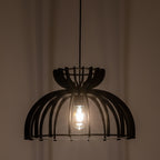 Nowodvorski Lampa wisząca KYMI C 25W only LED 50/60Hz - Sklejka - Czarny