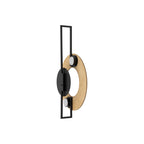 Nowodvorski Kinkiet SUNSET NATURAL A 12W only LED 50/60Hz - Sklejka - Naturalne drewno