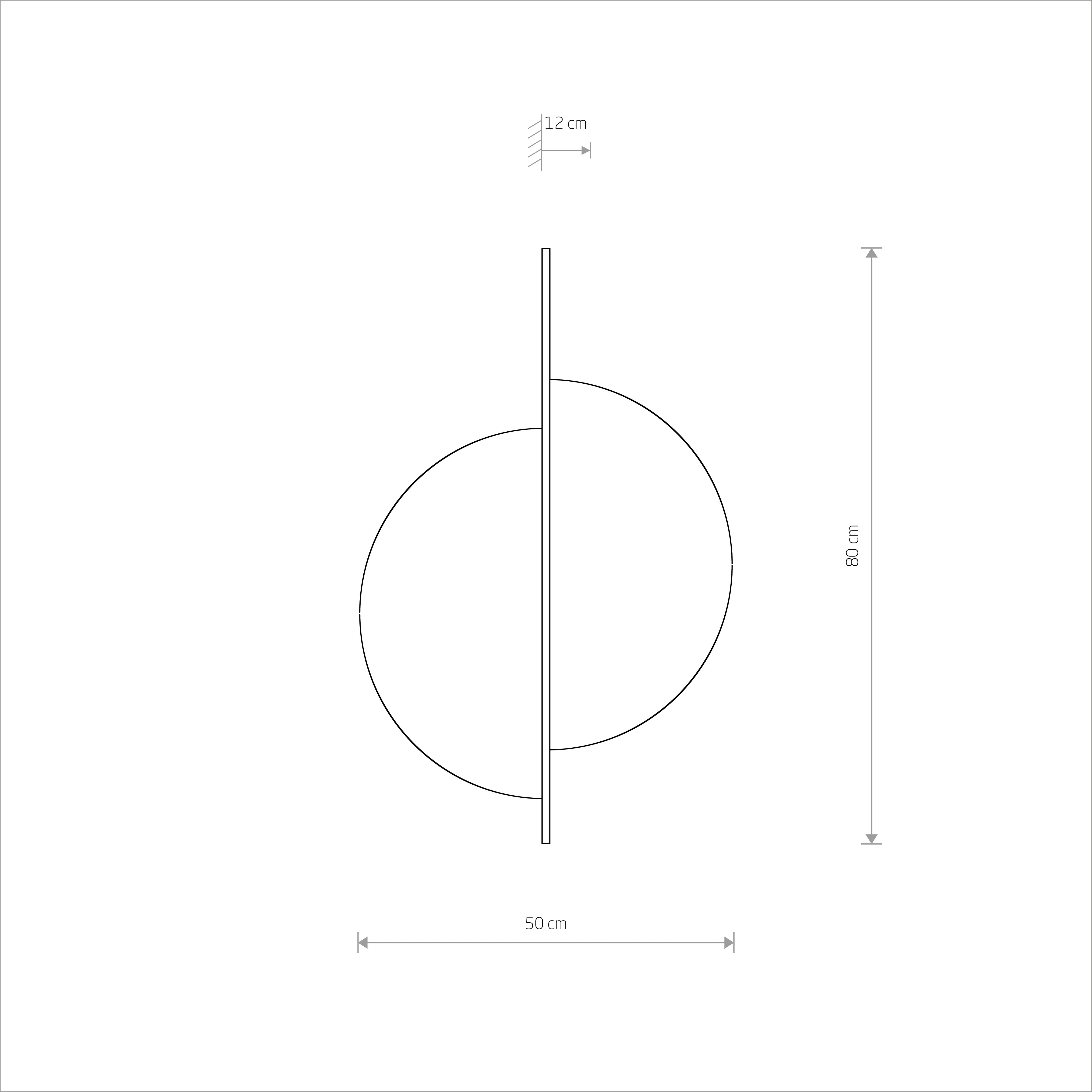 Nowodvorski Kinkiet SUNSET NATURAL B 12W only LED 50/60Hz - Sklejka - Naturalne drewno