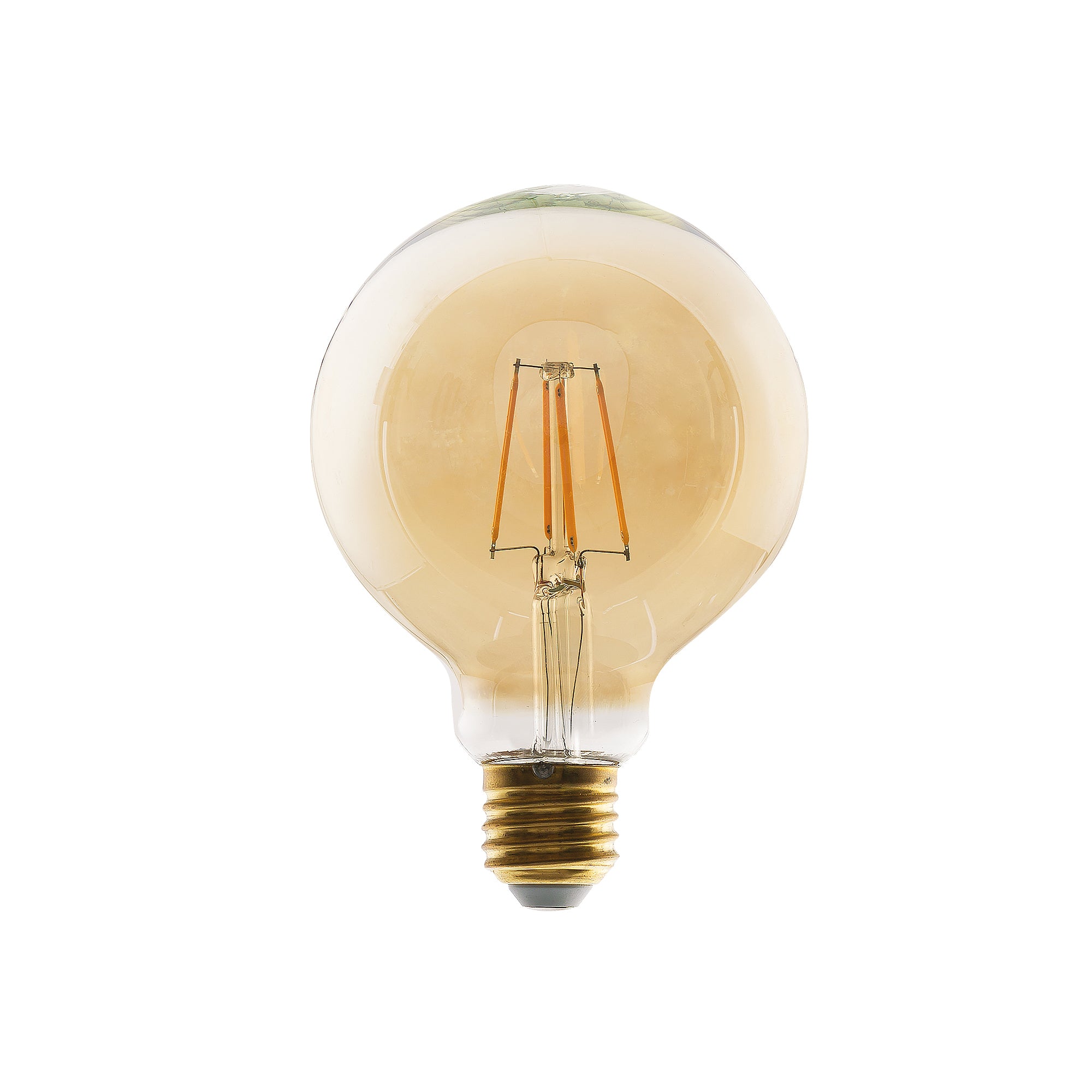 Nowodvorski BULB VINTAGE LED E27, 6W E27 50/60Hz - Szkło - Transparentny bursztynowy