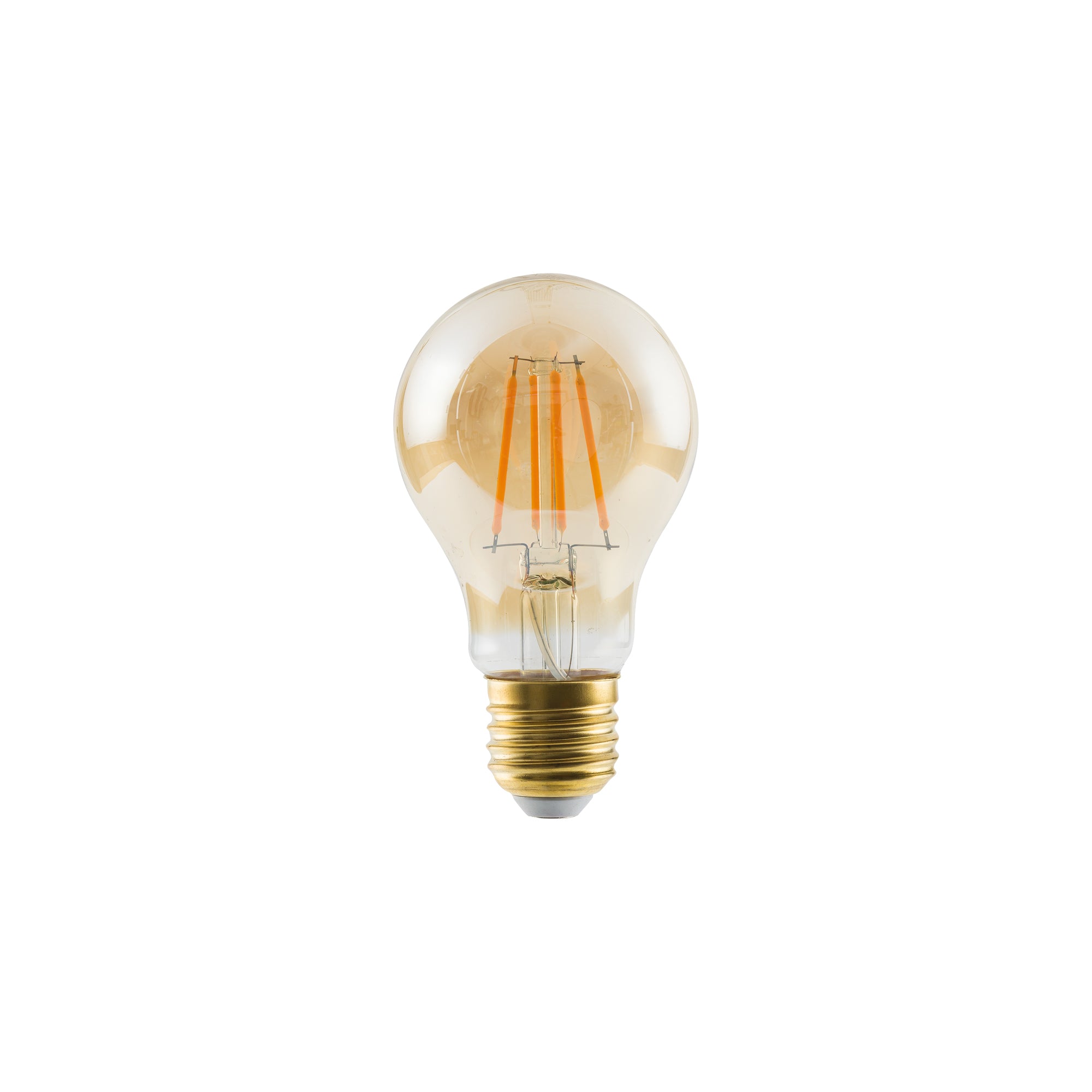 Nowodvorski BULB VINTAGE LED E27, 6W E27 50/60Hz - Szkło - Transparentny bursztynowy