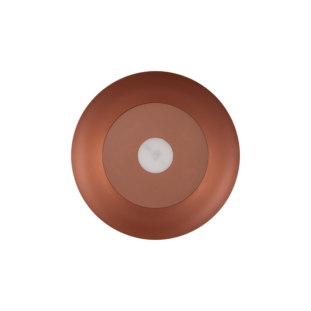 Nowodvorski Lampa wisząca HEMISPHERE SUPER S 12W only LED 50/60Hz - Stal lakierowana - Satynowa miedź