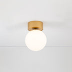 Nowodvorski Lampa przysufitowa KIER S 12W only LED 50/60Hz - Stal lakierowana - Satynowy złoty