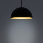 Nowodvorski Lampa wisząca HEMISPHERE SUPER S 12W only LED 50/60Hz - Stal lakierowana - Czarny