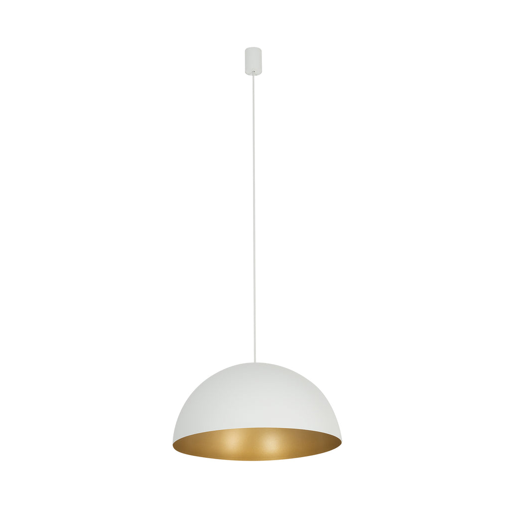 Nowodvorski Lampa wisząca HEMISPHERE SUPER L 12W only LED 50/60Hz - Stal lakierowana - Biały