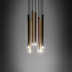 Nowodvorski Lampa wisząca LASER 490 7x10W only LED 50/60Hz - Stal lakierowana - Multikolor