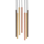 Nowodvorski Lampa wisząca LASER 490 7x10W only LED 50/60Hz - Stal lakierowana - Multikolor