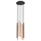 Nowodvorski Lampa wisząca LASER 490 7x10W only LED 50/60Hz - Stal lakierowana - Multikolor