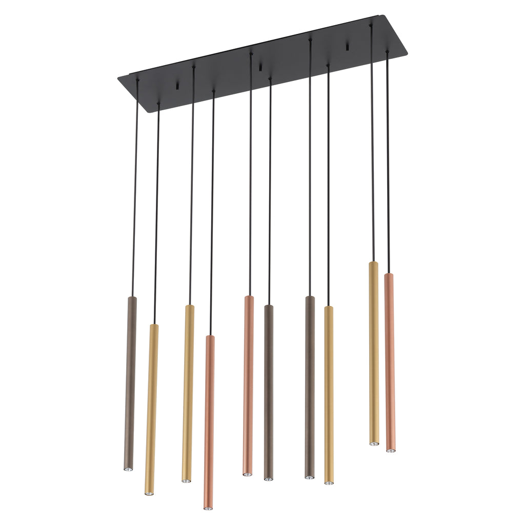 Nowodvorski Lampa wisząca LASER 490 10x10W only LED 50/60Hz - Stal lakierowana - Multikolor