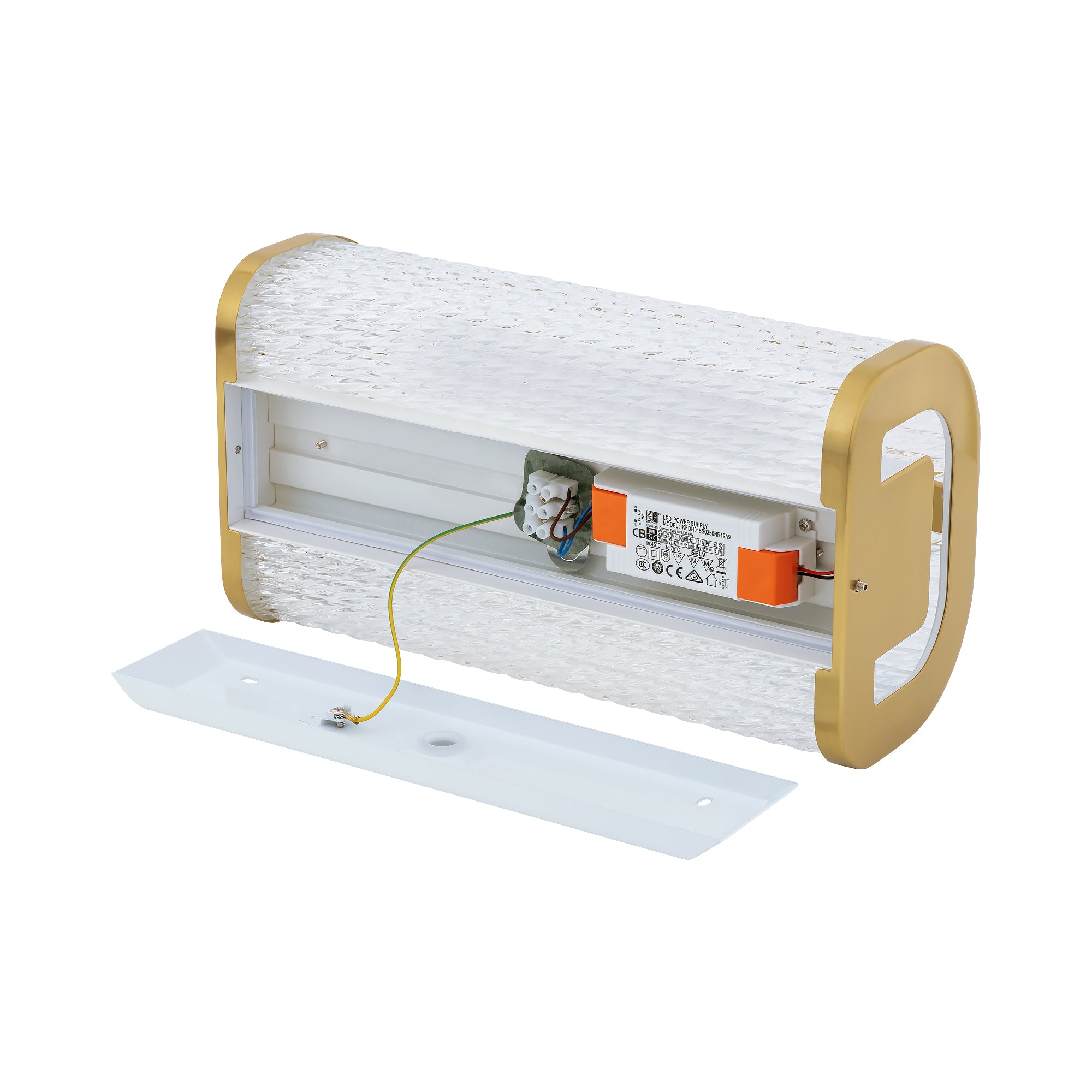 Nowodvorski Kinkiet PALMAS LED 15W 50/60Hz - Aluminium - Miedziany