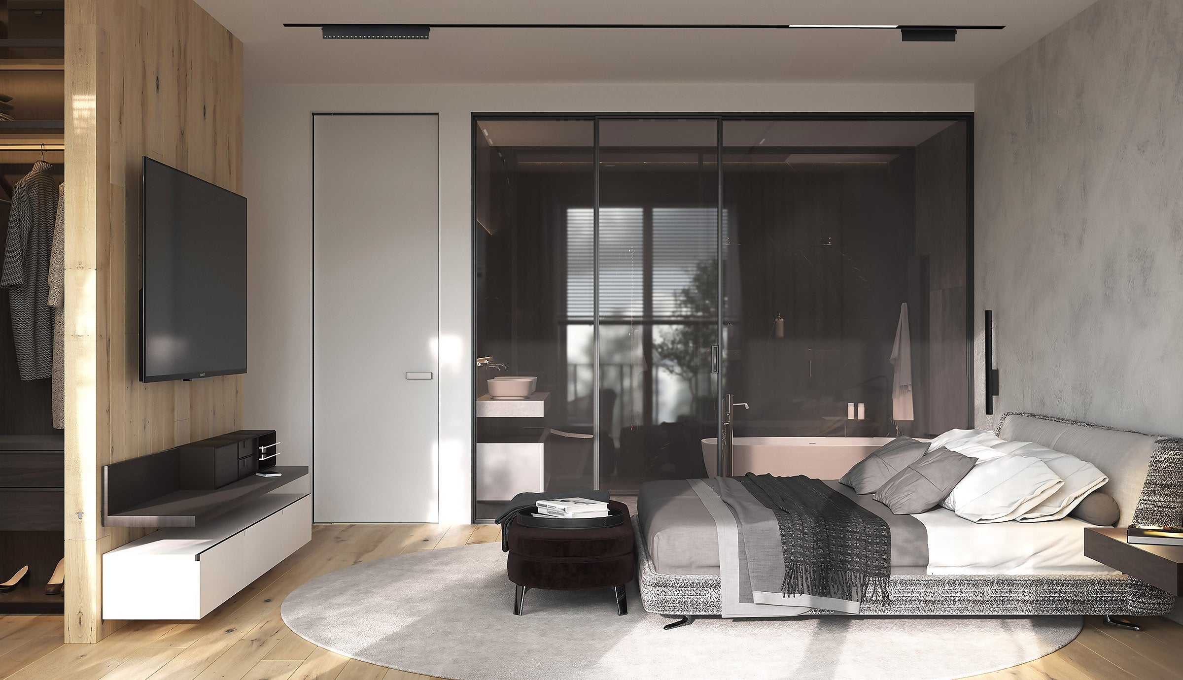 Nowodvorski Kinkiet FOURTY WALL XL 10W only LED 50/60Hz - Stal lakierowana - Czarny