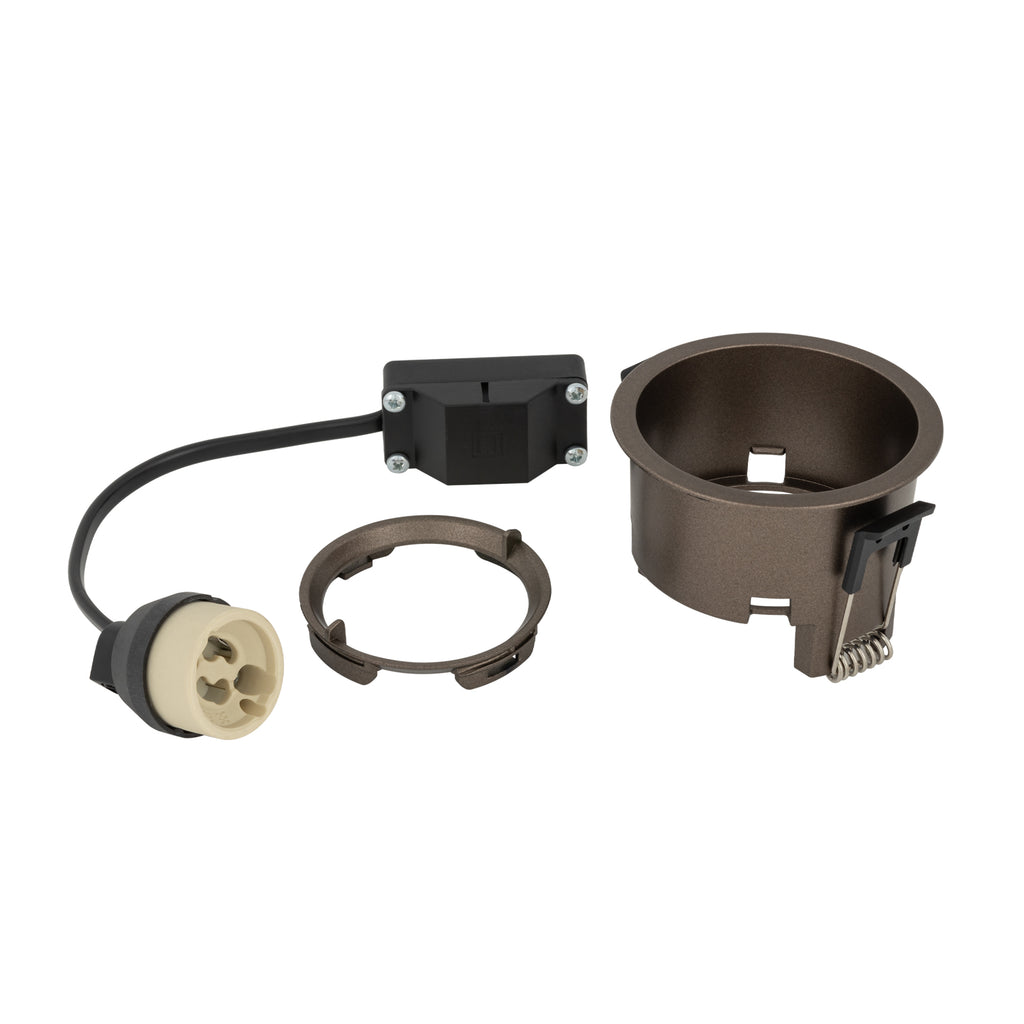 Nowodvorski Lampa downlights podtynkowa CUP 10W only LED 50/60Hz - Tworzywo sztuczne ABS - Satynowy czekoladowy