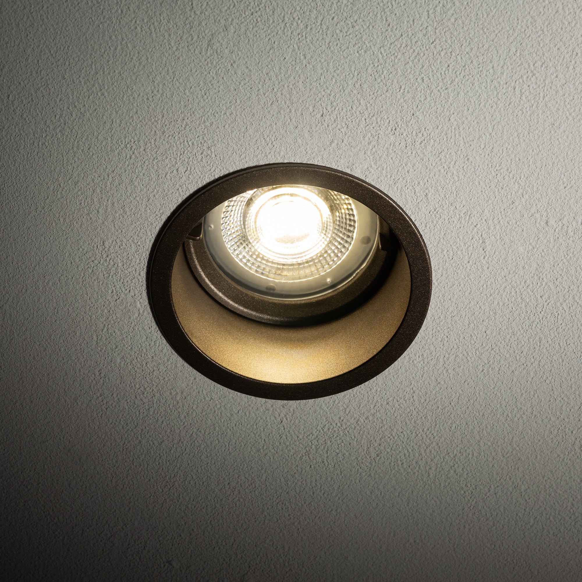 Nowodvorski Lampa downlights podtynkowa CUP 10W only LED 50/60Hz - Tworzywo sztuczne ABS - Satynowy czekoladowy